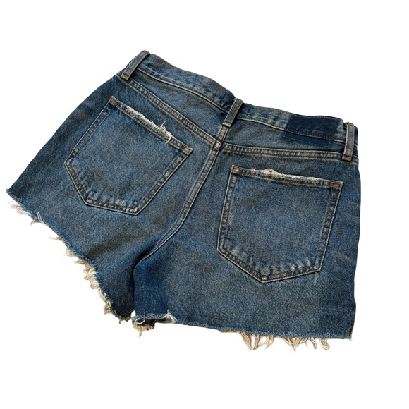 NWT, Abercrombie & Fitch Annie High Rise Distressed Short, Sz 29/8 - Picture 8 of 12